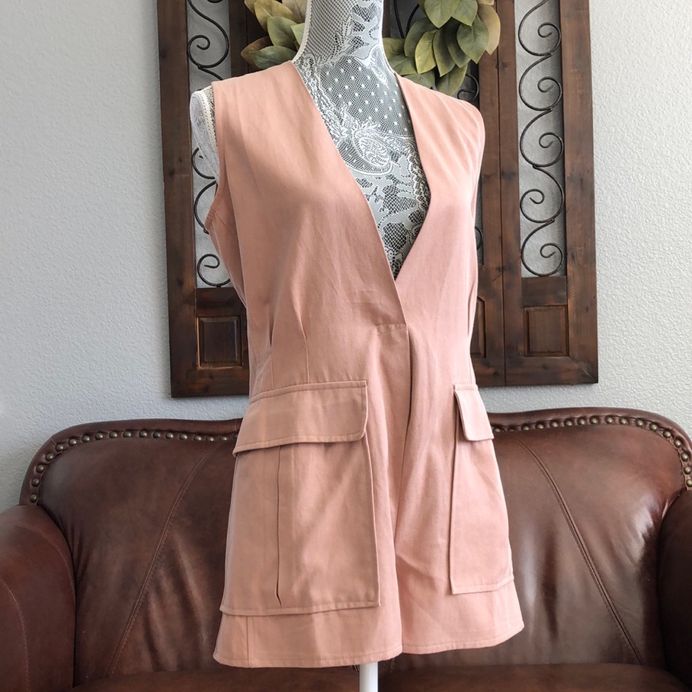 🌟NWT🌟 Sage the Label clay, sleeveless romper